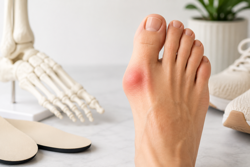 Foot with a Bunion